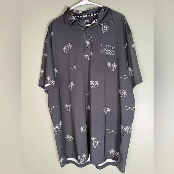 Tattoo Golf Other - Tattoo Golf Aloha Collection Men's Performance Cool Stretch Golf Shirt, Sz XL